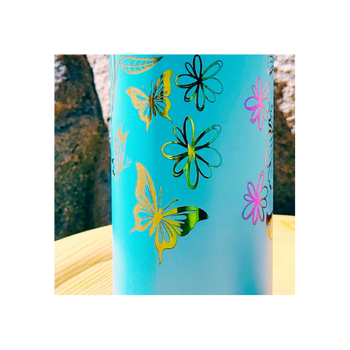Proclaim Faith Tumbler: Handcrafted 20oz –Proclaim Faith Over Fear Blue