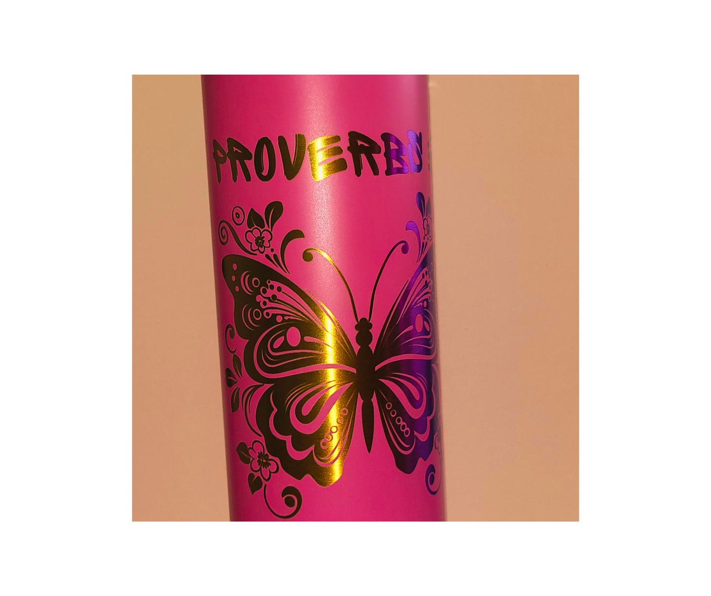 Proclaim Faith Tumbler: Handcrafted 20oz-Proverbs 31 Women Bluetooth Speaker